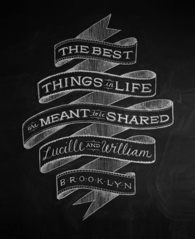 Удивительные афиши мелом от Даны Танамаши