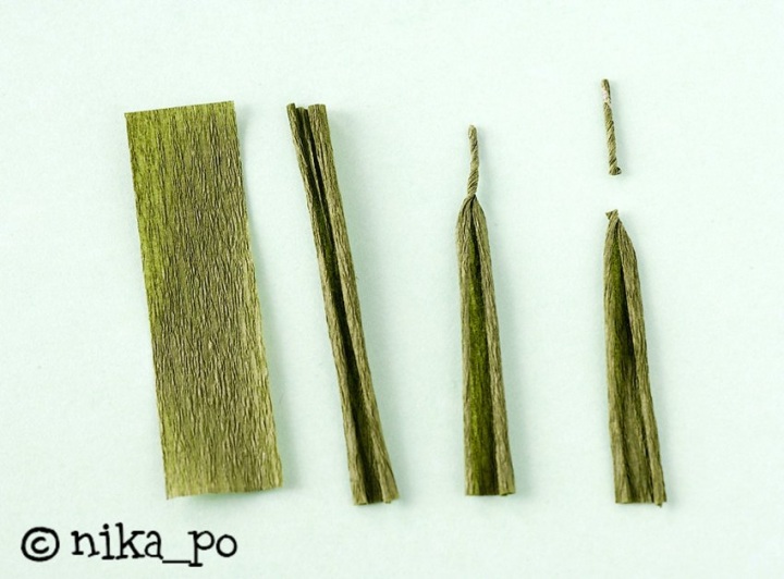 Подснежники из бумаги (17 фото)