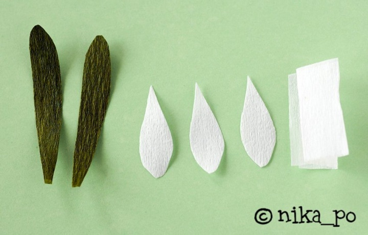 Подснежники из бумаги (17 фото)