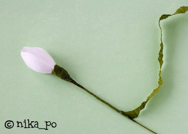 Подснежники из бумаги (17 фото)