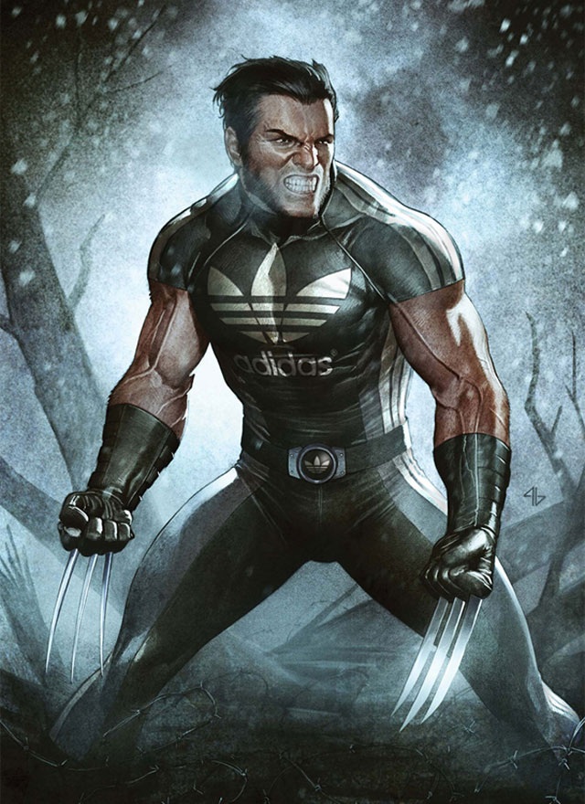 Реклама на супергероях