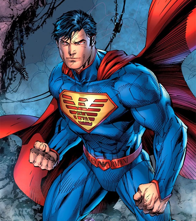 Реклама на супергероях