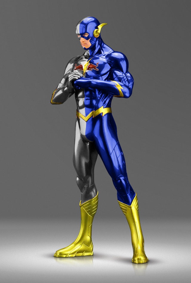 Реклама на супергероях