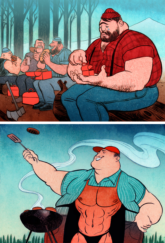 Истории в иллюстрациях