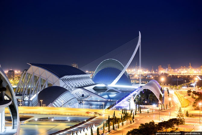 Город искусств и наук в Валенсии