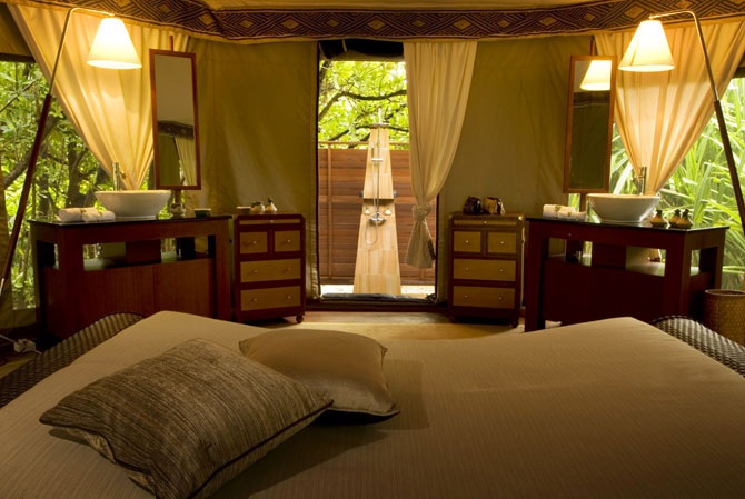 Элитные палатки на Мальдивах