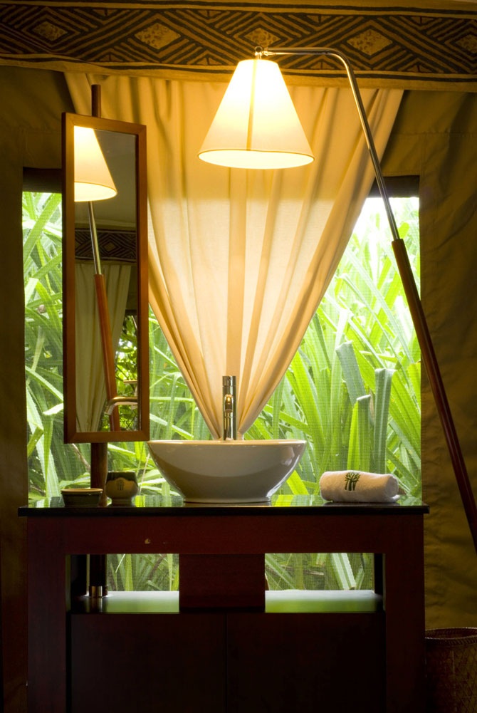 Элитные палатки на Мальдивах