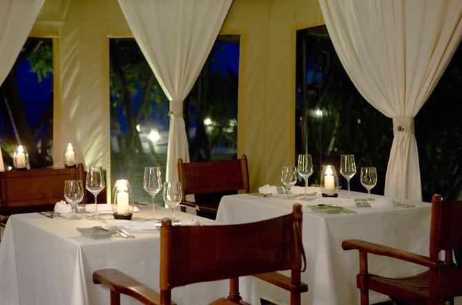 Элитные палатки на Мальдивах