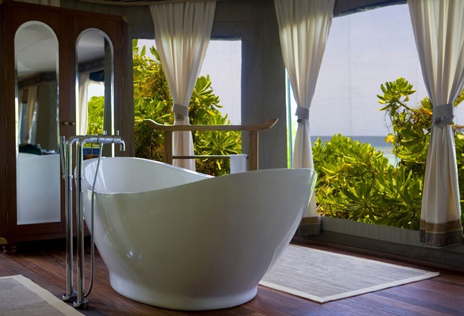 Элитные палатки на Мальдивах