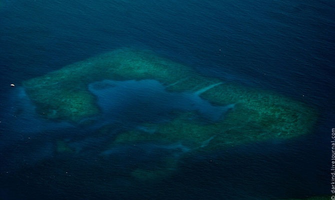 Полет над Мальдивами на гидросамолете