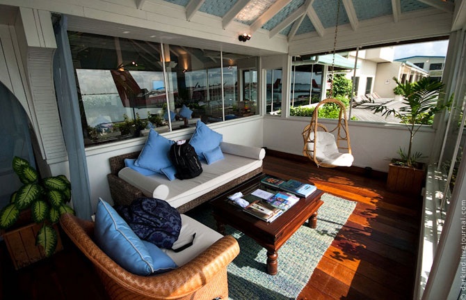 Полет над Мальдивами на гидросамолете