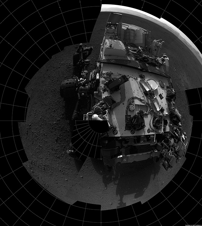 Марсоход Curiosity – первые дни на Марсе