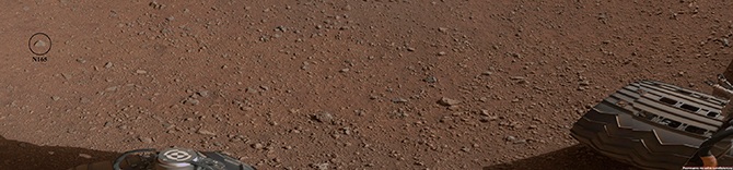 Марсоход Curiosity – первые дни на Марсе
