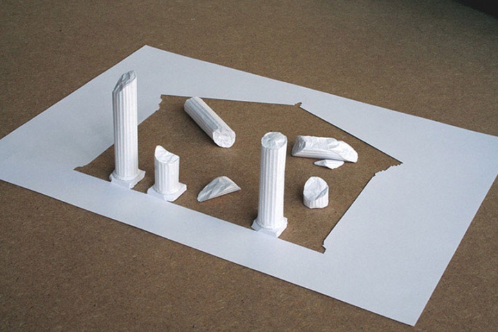 Скульптуры из одного листа бумаги