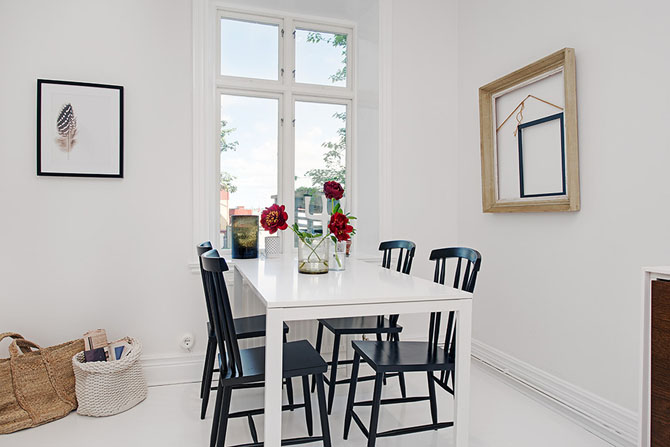 Шведская квартира в скандинавском стиле