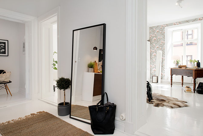 Шведская квартира в скандинавском стиле